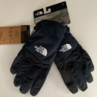 ザノースフェイス(THE NORTH FACE)の【新品】手袋 TheNorthFace ノースフェイス S ネイビー(手袋)