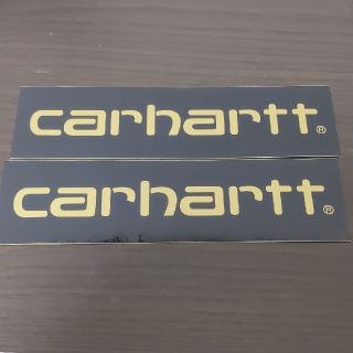 カーハート(carhartt)の(縦5.2cm横19cm)carhartt ステッカー2枚セット(その他)