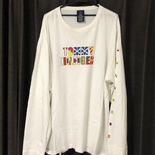 トミーヒルフィガー(TOMMY HILFIGER)のTommy Hilfiger 90s トミー フラッグ  ロゴ　ロンt  (Tシャツ/カットソー(七分/長袖))