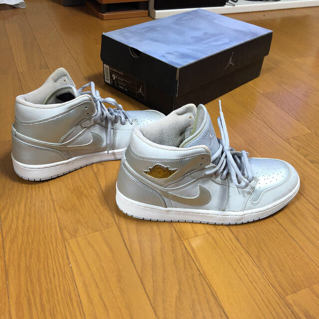 NIKE AIR JORDAN 1 RETRO + 27.5cm靴/シューズ