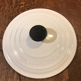 ルクルーゼ(LE CREUSET)のル・クルーゼ　20cm 蓋のみ(鍋/フライパン)