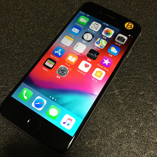 最終値引き！【美品】iPhone6 16GB au バッテリー83% -B