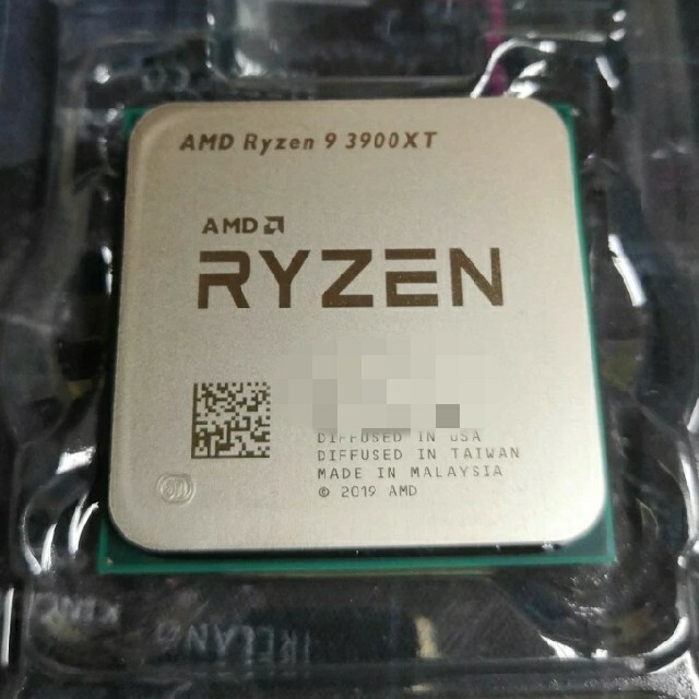 スマホ/家電/カメラAMD Ryzen9 3900XT 本体のみ