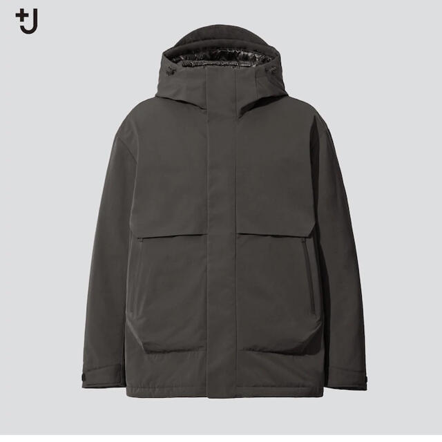 UNIQLO(ユニクロ)のハイブリッドダウンオーバーサイズパーカ　ジルサンダーコラボ　＋J メンズのジャケット/アウター(ダウンジャケット)の商品写真