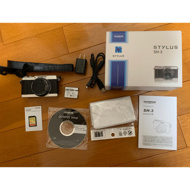 OLYMPUS(オリンパス)のOLYMPUS SH-3 スマホ/家電/カメラのカメラ(コンパクトデジタルカメラ)の商品写真