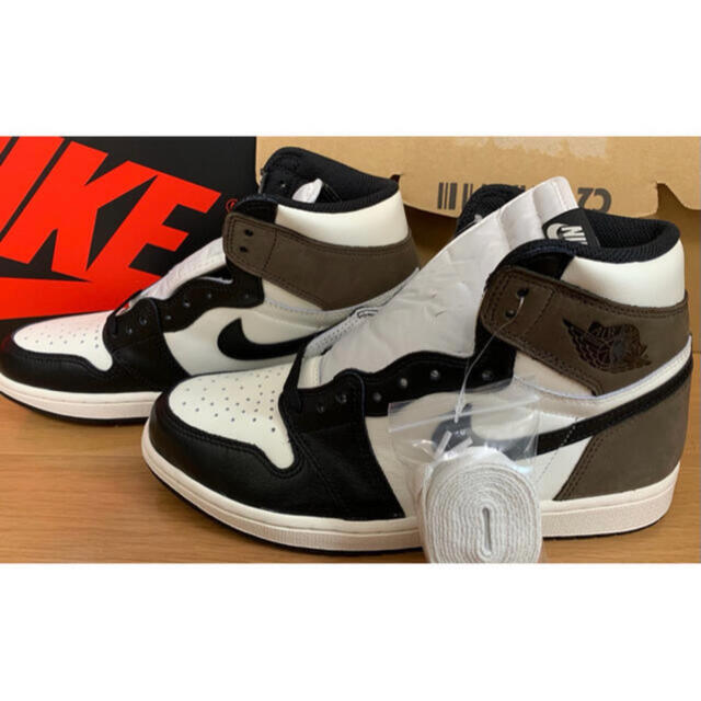 ★NIKE AIR JORDAN 1 DARK MOCHA 9.5 27.5cm