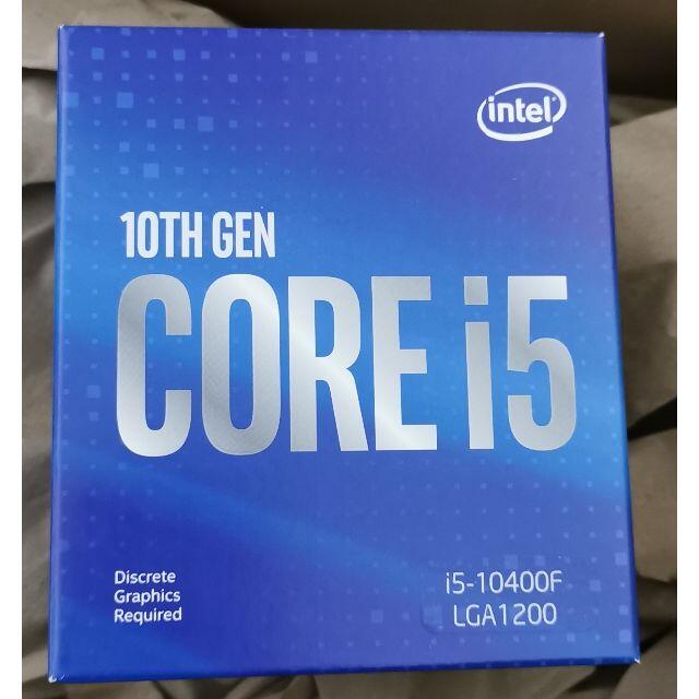 未使用品 未開封 intel core i5 10400F LGA1200