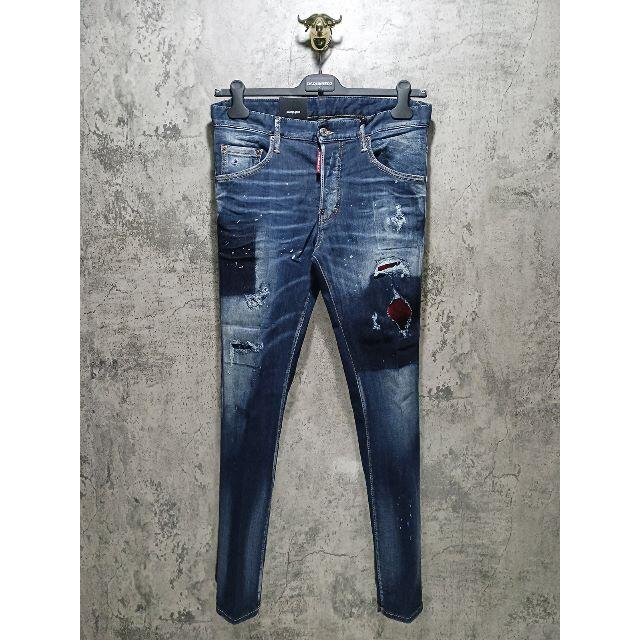 100%正規品 DSQUARED2 S71LB0838 デニム Skater ディースクエアード