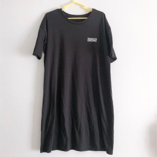 ロデオクラウンズ(RODEO CROWNS)の美品RODEO CROWNS Tシャツワンピ(ひざ丈ワンピース)