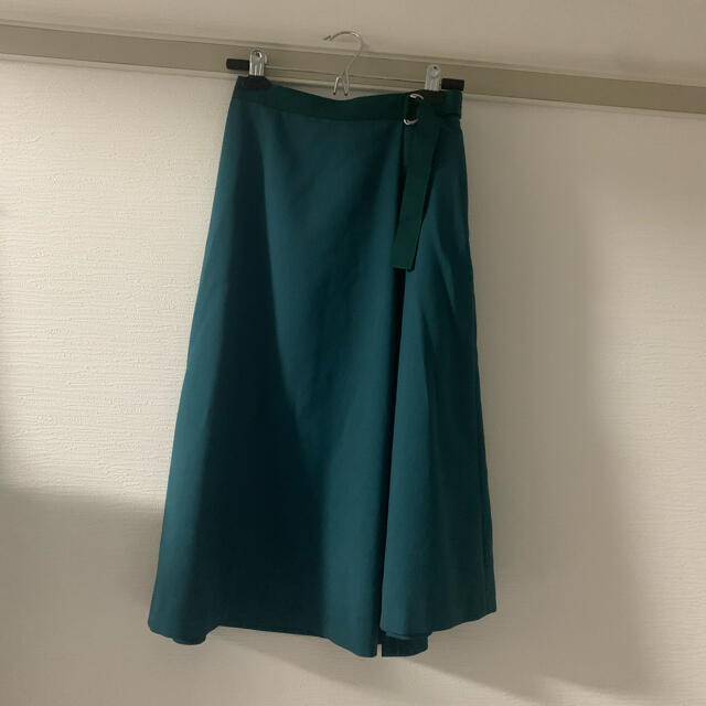 UNITED ARROWS green label relaxing(ユナイテッドアローズグリーンレーベルリラクシング)の green label relaxing🍋グリーンベルトスカート♡ レディースのスカート(ロングスカート)の商品写真