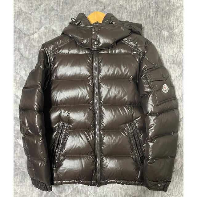 【美品】MONCLER　モンクレール　ダウンコート　サイズ0  ブラウン