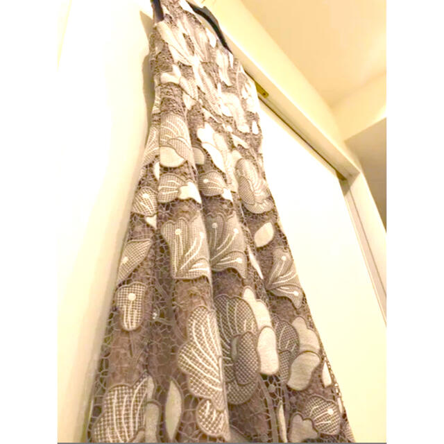 GRACE CONTINENTAL(グレースコンチネンタル)の ピンク　ワンピース レディースのフォーマル/ドレス(ミディアムドレス)の商品写真