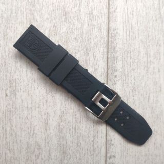 ルミノックス(Luminox)の【高品質】 互換品 ルミノックス Luminox 対応 ラバー ベルト 23mm(ラバーベルト)