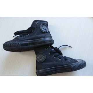 コンバース(CONVERSE)のコンバース オールブラック 15cm*°(スニーカー)