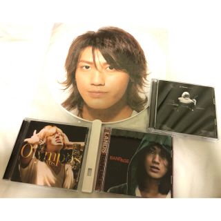 カトゥーン(KAT-TUN)の【最終値下げ】赤西仁　うちわ + CD 3枚　まとめ売り　LANDS(ポップス/ロック(邦楽))