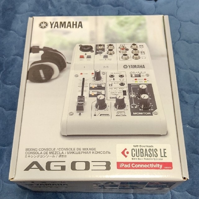 ☆YAMAHA AG03 ヤマハウェブキャスティングミキサー☆レコーディング