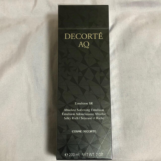 COSME DECORTE(コスメデコルテ)のコスメデコルテ AQ エマルジョン SR  200ml 新品未開封 コスメ/美容のスキンケア/基礎化粧品(乳液/ミルク)の商品写真