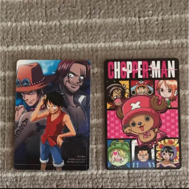 ONE PIECE(ワンピース)のワンピース カード 2枚 エンタメ/ホビーのアニメグッズ(カード)の商品写真