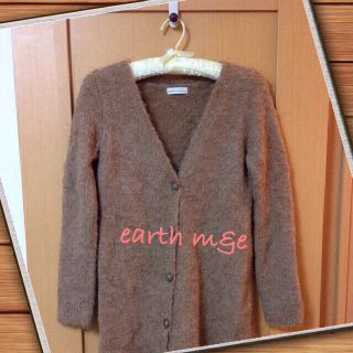 アースミュージックアンドエコロジー(earth music & ecology)のearth m&e フワフワカーデ(カーディガン)