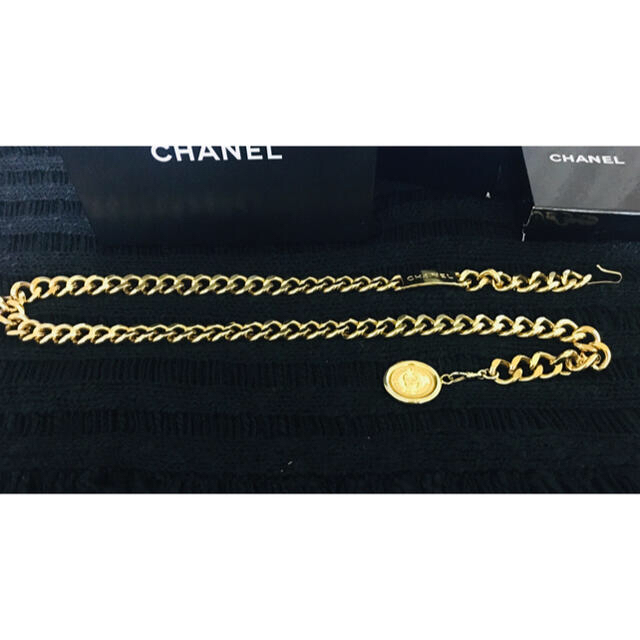 CHANEL(シャネル)のシャネル　チェーンベルト　ヴィンテージ レディースのファッション小物(ベルト)の商品写真