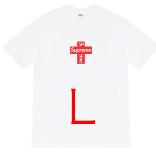 supreme Cross Box Logo Tee - Tシャツ/カットソー(半袖/袖なし)
