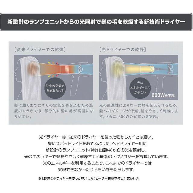 maxell(マクセル)のペットにも優しいドライヤー　新技術 光ドライヤー 新品 その他のペット用品(その他)の商品写真