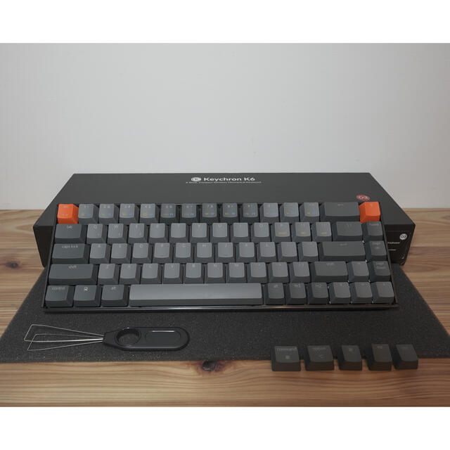 keychron  k6 メカニカルキーボード