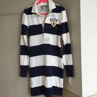 ラルフローレン(Ralph Lauren)のRUGBY ラガーシャツワンピ(ミニワンピース)