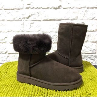 アグ(UGG)の正規品 UGG アグ ムートンブーツ US8チョコレート(ブーツ)