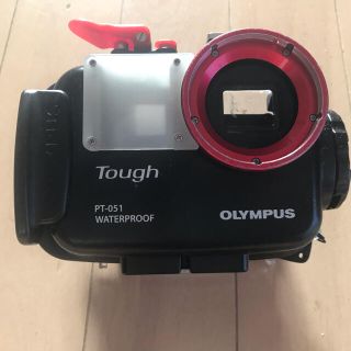 オリンパス(OLYMPUS)のPT-051 OLYMPUS カメラ　水中　ハウジング(コンパクトデジタルカメラ)