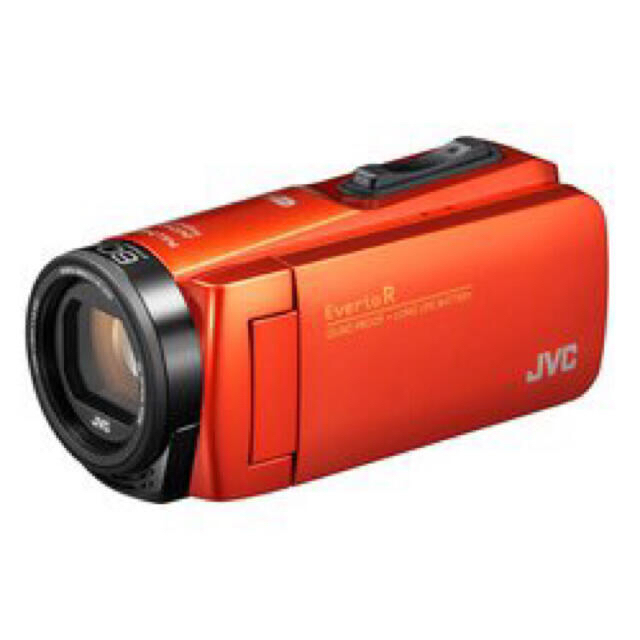 ビデオカメラ【新品・3年延長補償付き】Everio R オレンジ  GZ-RX680-D