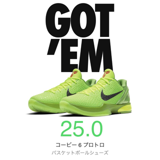 ナイキ(NIKE)のNIKE KOBE 6 PROTRO "GRINCH"(スニーカー)