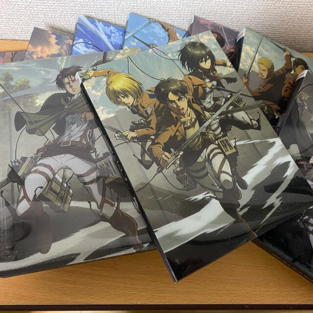 進撃の巨人 season1 Blu-ray 初回限定版 全9巻セットの通販 by