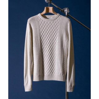 エディフィス(EDIFICE)の ITALIAN EXTRA FINE WOOL クルーネック(ニット/セーター)