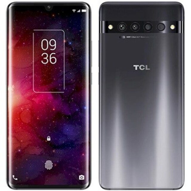 TCL10PRO 128GB 6G 4眼 曲面6.4インチ アンバーグレイ レトロゲーム