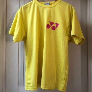 ヨネックス(YONEX)のヨネックス　イエローのTシャツ　Lサイズ　テニス　バトミントン(ウェア)
