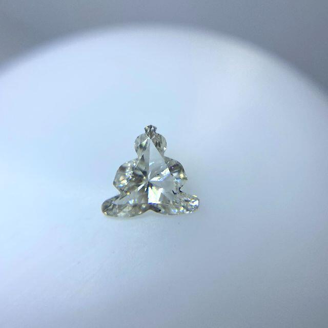 Buddhaの形！ Hカラー SI2/0.562ct/RT0384/CGL レディースのアクセサリー(その他)の商品写真