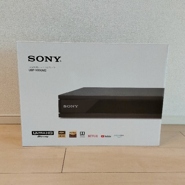 テレビ/映像機器【新品未開封】SONY ブルーレイプレーヤー UBP-X800M2