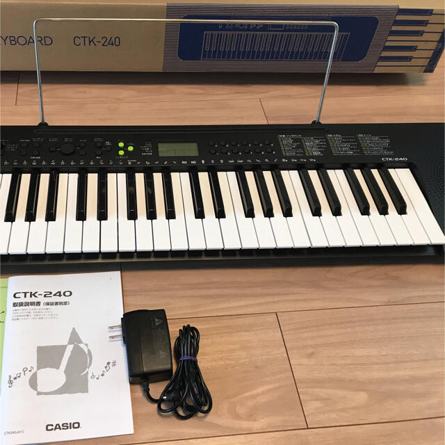 CASIO(カシオ)の☆CASIO キーボード　CTK240 楽器の鍵盤楽器(キーボード/シンセサイザー)の商品写真