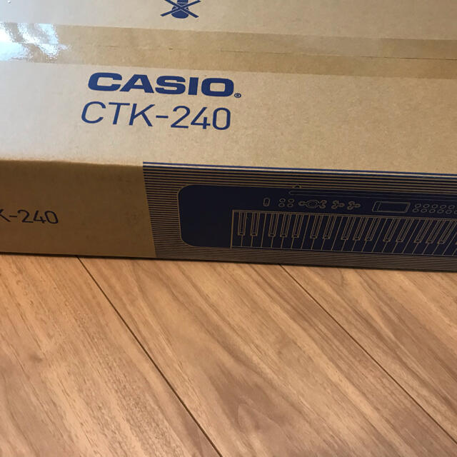 CASIO(カシオ)の☆CASIO キーボード　CTK240 楽器の鍵盤楽器(キーボード/シンセサイザー)の商品写真