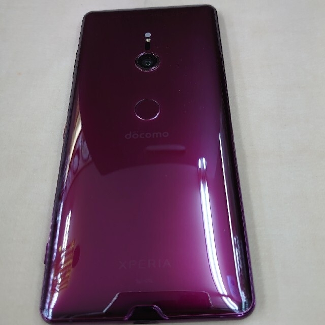 特記事項美品 SO-01L Xperia XZ3 ボルドーレッド