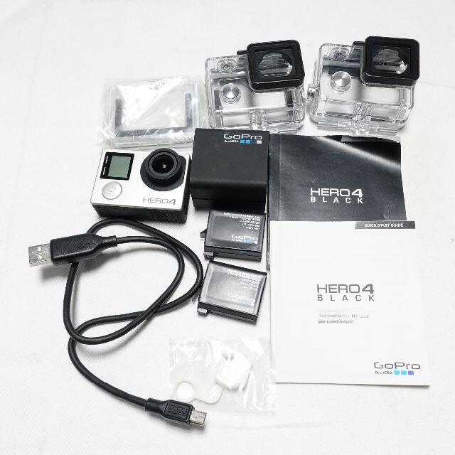 即決[Go pro] HERO4 BLACK 付属品あり