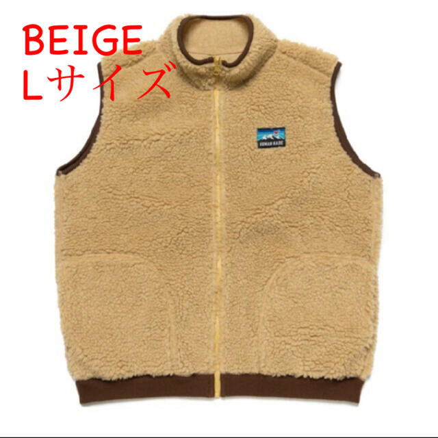 HUMANMADE FLEECE VEST DUCK BEIGE L