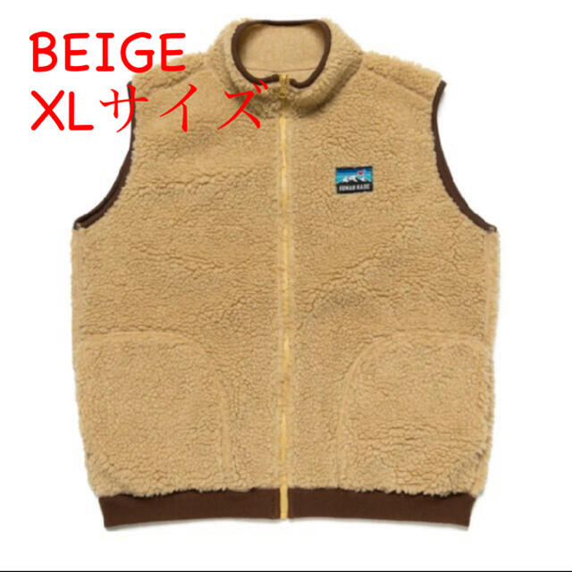 HUMANMADE FLEECE VEST DUCK BEIGE XL