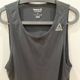 リーボック(Reebok)の③リーボック　✖️ レズミルズ　タンクトップ　メンズLサイズ(タンクトップ)