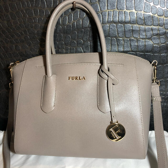 超美品 FURLA トートバッグ 保存袋付き