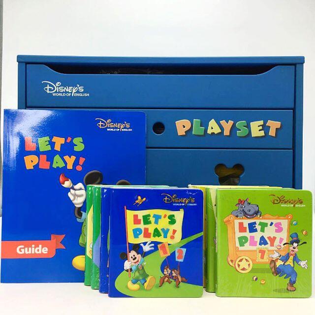 世界有名な Disney - 2012年購入！レッツプレイDVD+プレイセット　ディズニー英語システム　DWE 知育玩具