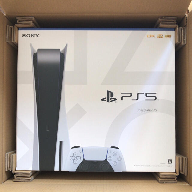 PlayStation(プレイステーション)のPlayStation プレイステーション5 エンタメ/ホビーのゲームソフト/ゲーム機本体(家庭用ゲーム機本体)の商品写真