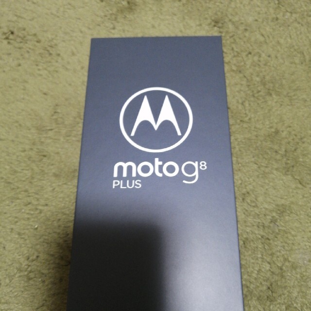 スマートフォン/携帯電話moto g8 plus 新品未開封　シムフリー