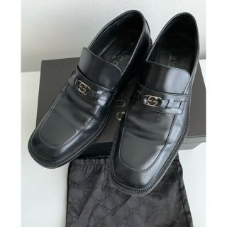 グッチ(Gucci)のGUCCI グッチ メンズ　ドレス　ビジネス　シューズ　41 1/2(ドレス/ビジネス)